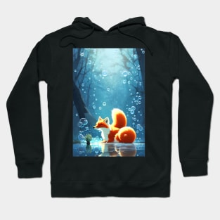 Water Fox Hoodie